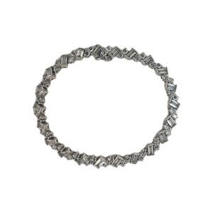 Bracelet Sterling Silver H925 7.5"  Bracelet 18g Elegant